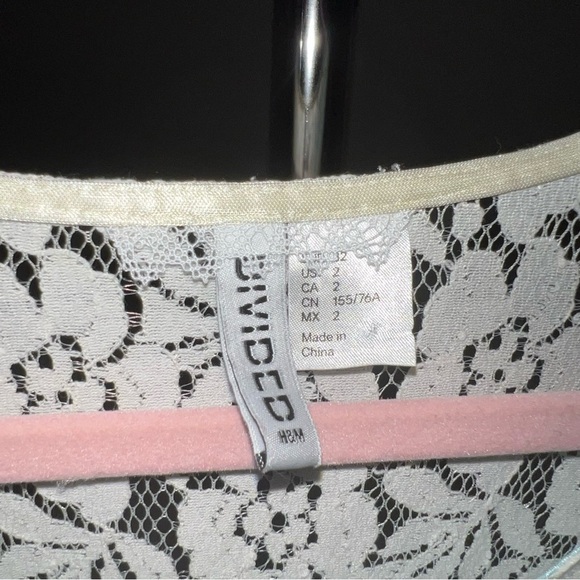 029 divided from H&M lace dress size 2 - Picture 2 of 3